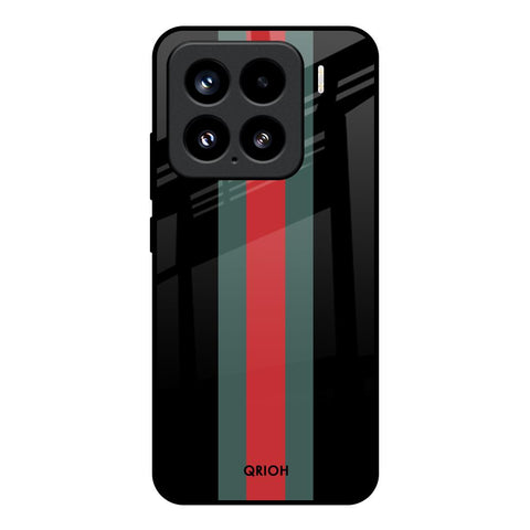 Vertical Stripes Glossy Case for Mi 15 5G