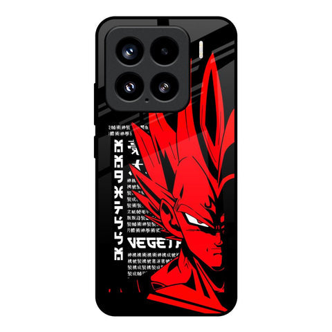Red Vegeta Glossy Case for Mi 15 5G
