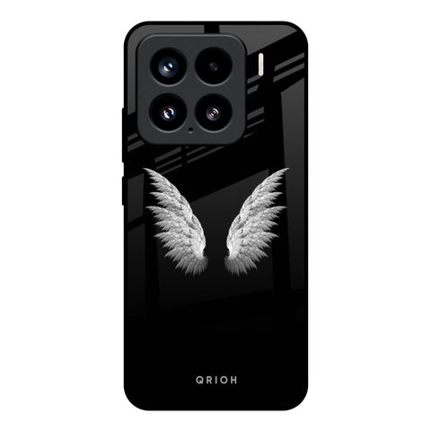 White Angel Wings Glossy Case for Mi 15 5G
