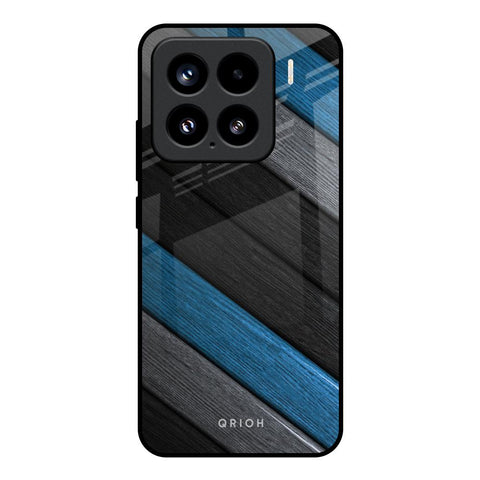 Multicolor Wooden Effect Glossy Case for Mi 15 5G