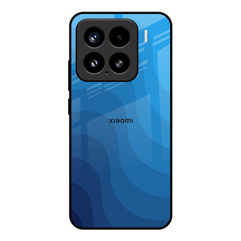 Blue Wave Abstract Glossy Case for Mi 15 5G