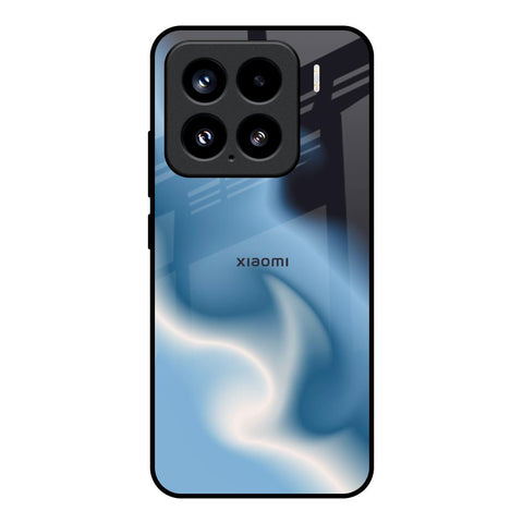 Blue Waves Glossy Case for Mi 15 5G