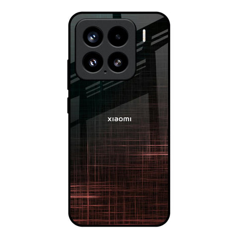 Wooden Mat Glossy Case for Mi 15 5G