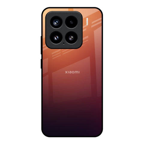 Sunset Background Glossy Case for Mi 15 5G