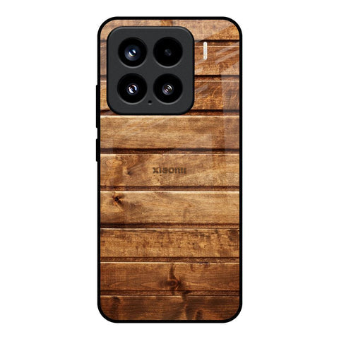 Wooden Planks Glossy Case for Mi 15 5G