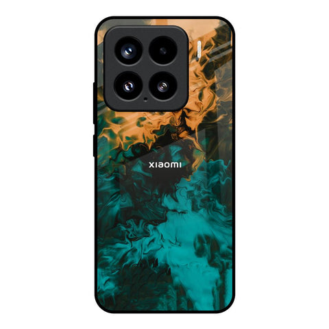Watercolor Wave Glossy Case for Mi 15 5G