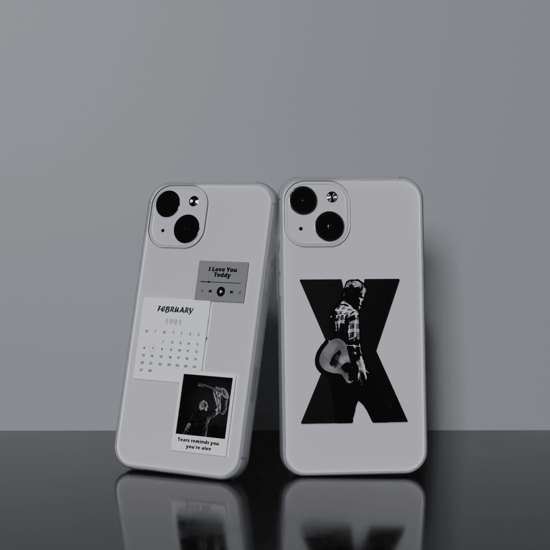 Teddy's Shadow  - Combo Soft Transparent Silicon Case Acrylic (Anti Yellow)