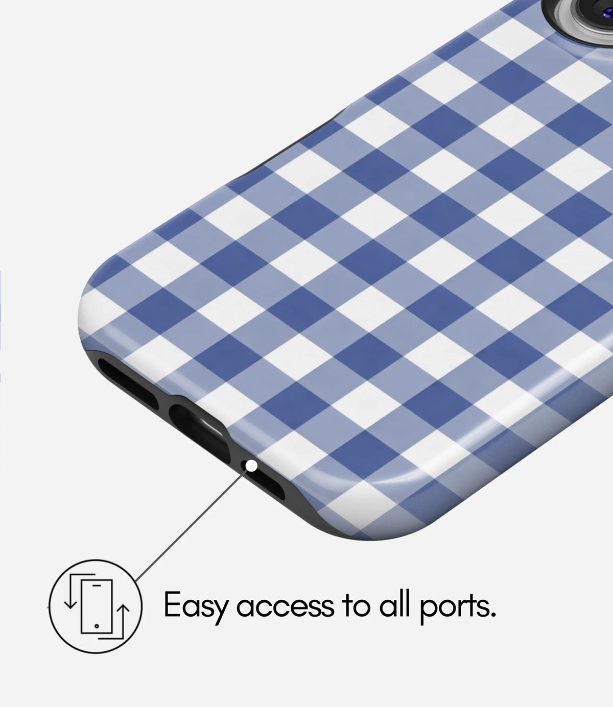 Bluebell Picnic Premium Tough Shining Phone Case (Double Layer) Available For All iPhone Models