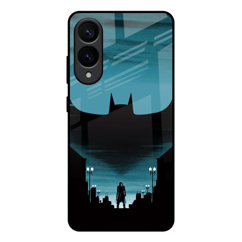 Cyan Bat Glossy Case for Samsung Galaxy S25 Edge 5G