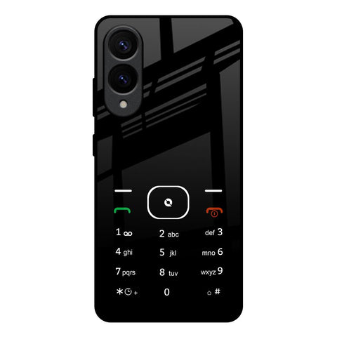 Classic Keypad Pattern Glossy Case for Samsung Galaxy S25 Edge 5G
