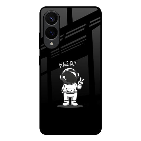 Peace Out Astro Glossy Case for Samsung Galaxy S25 Edge 5G