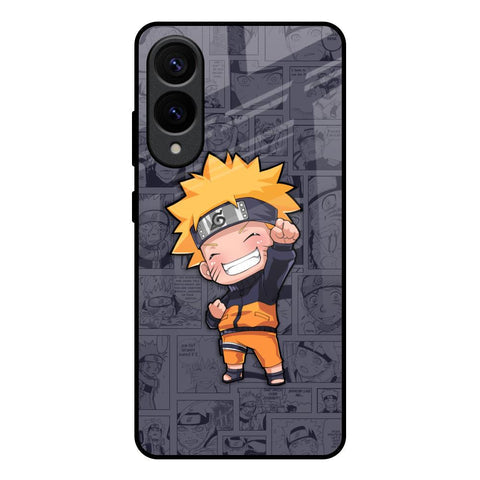 Orange Chubby Glossy Case for Samsung Galaxy S25 Edge 5G