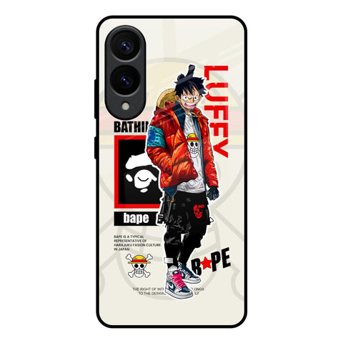 Bape Luffy Glossy Case for Samsung Galaxy S25 Edge 5G