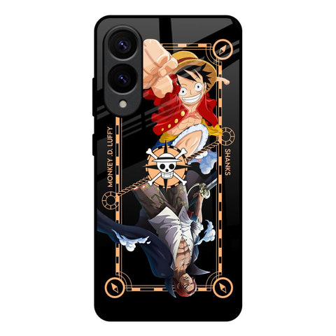 Shanks & Luffy Glossy Case for Samsung Galaxy S25 Edge 5G