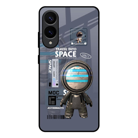 Space Travel Glossy Case for Samsung Galaxy S25 Edge 5G