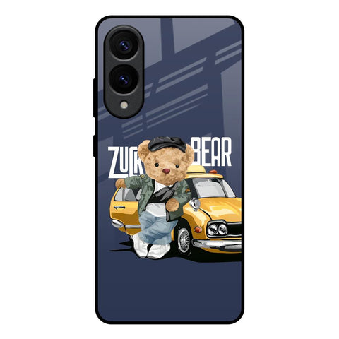 Adventurous Bear Glossy Case for Samsung Galaxy S25 Edge 5G