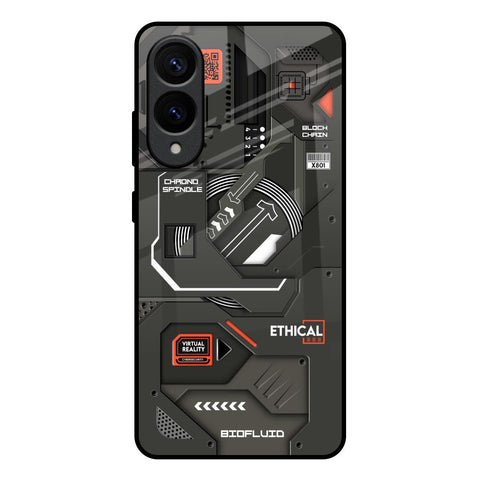 Tech Aesthetics Glossy Case for Samsung Galaxy S25 Edge 5G