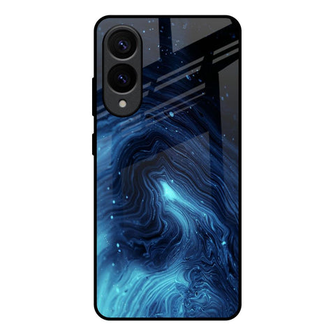 Dazzling Ocean Gradient Glossy Case For Samsung Galaxy S25 Edge 5G
