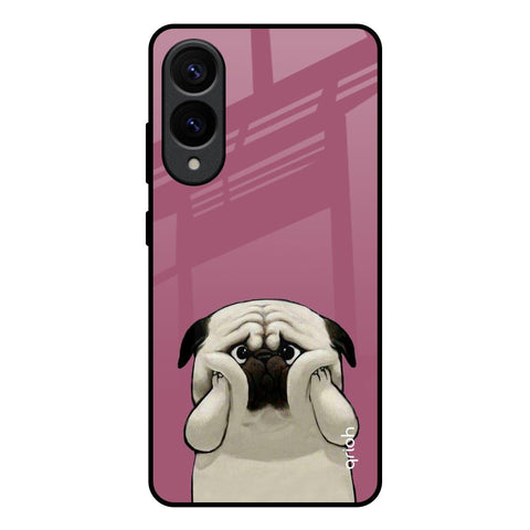 Funny Pug Face Glossy Case For Samsung Galaxy S25 Edge 5G
