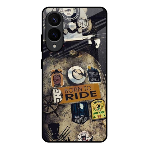Ride Mode On Glossy Case for Samsung Galaxy S25 Edge 5G