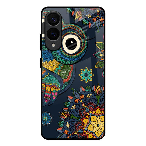 Owl Art Glossy Case for Samsung Galaxy S25 Edge 5G