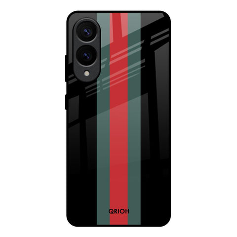 Vertical Stripes Glossy Case for Samsung Galaxy S25 Edge 5G