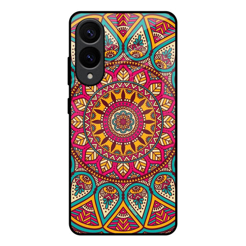Elegant Mandala Glossy Case for Samsung Galaxy S25 Edge 5G