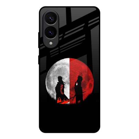 Anime Red Moon Glossy Case for Samsung Galaxy S25 Edge 5G