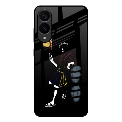 Luffy Line Art Glossy Case for Samsung Galaxy S25 Edge 5G