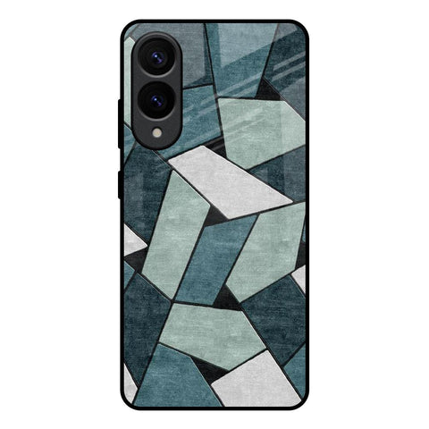 Abstact Tiles Glossy Case for Samsung Galaxy S25 Edge 5G