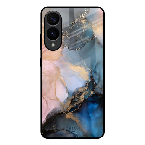 Marble Ink Abstract Glossy Case for Samsung Galaxy S25 Edge 5G