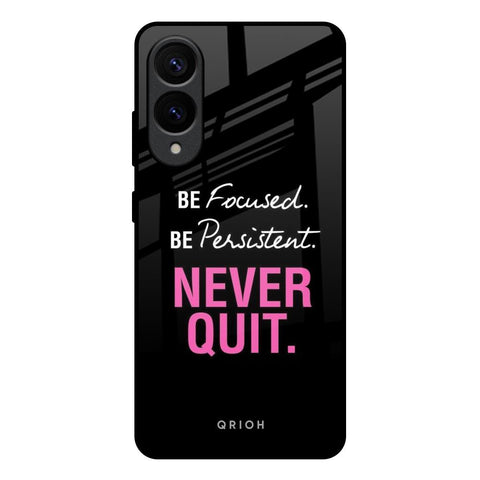 Be Focused Glossy Case for Samsung Galaxy S25 Edge 5G