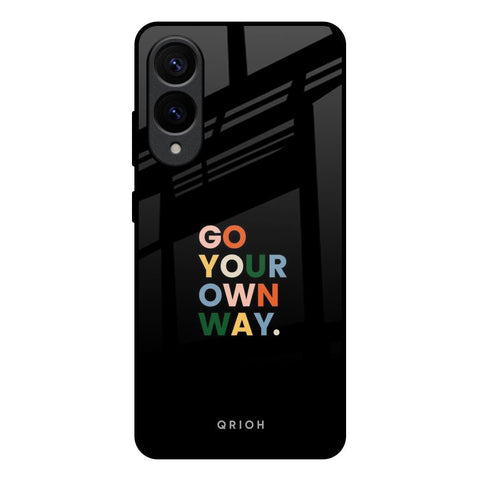 Go Your Own Way Glossy Case for Samsung Galaxy S25 Edge 5G