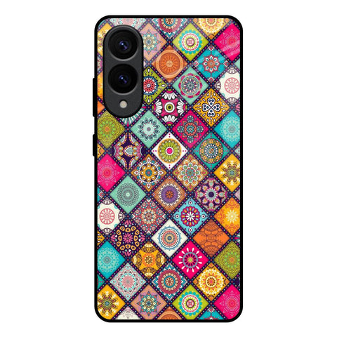 Multicolor Mandala Glossy Case for Samsung Galaxy S25 Edge 5G