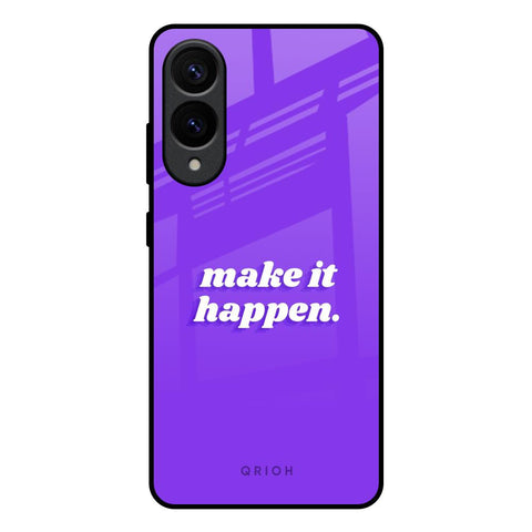 Make it Happen Glossy Case for Samsung Galaxy S25 Edge 5G