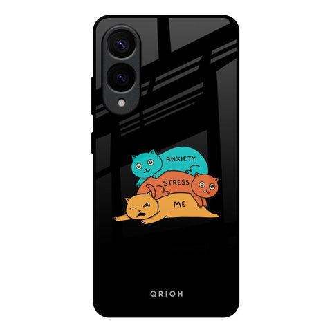 Anxiety Stress Glossy Case for Samsung Galaxy S25 Edge 5G