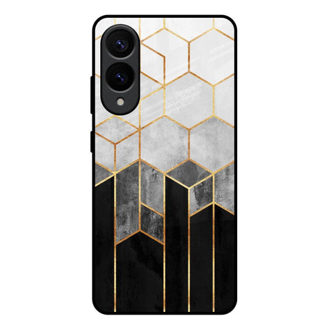 Tricolor Pattern Glossy Case for Samsung Galaxy S25 Edge 5G