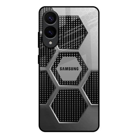 Hexagon Style Glossy Case For Samsung Galaxy S25 Edge 5G