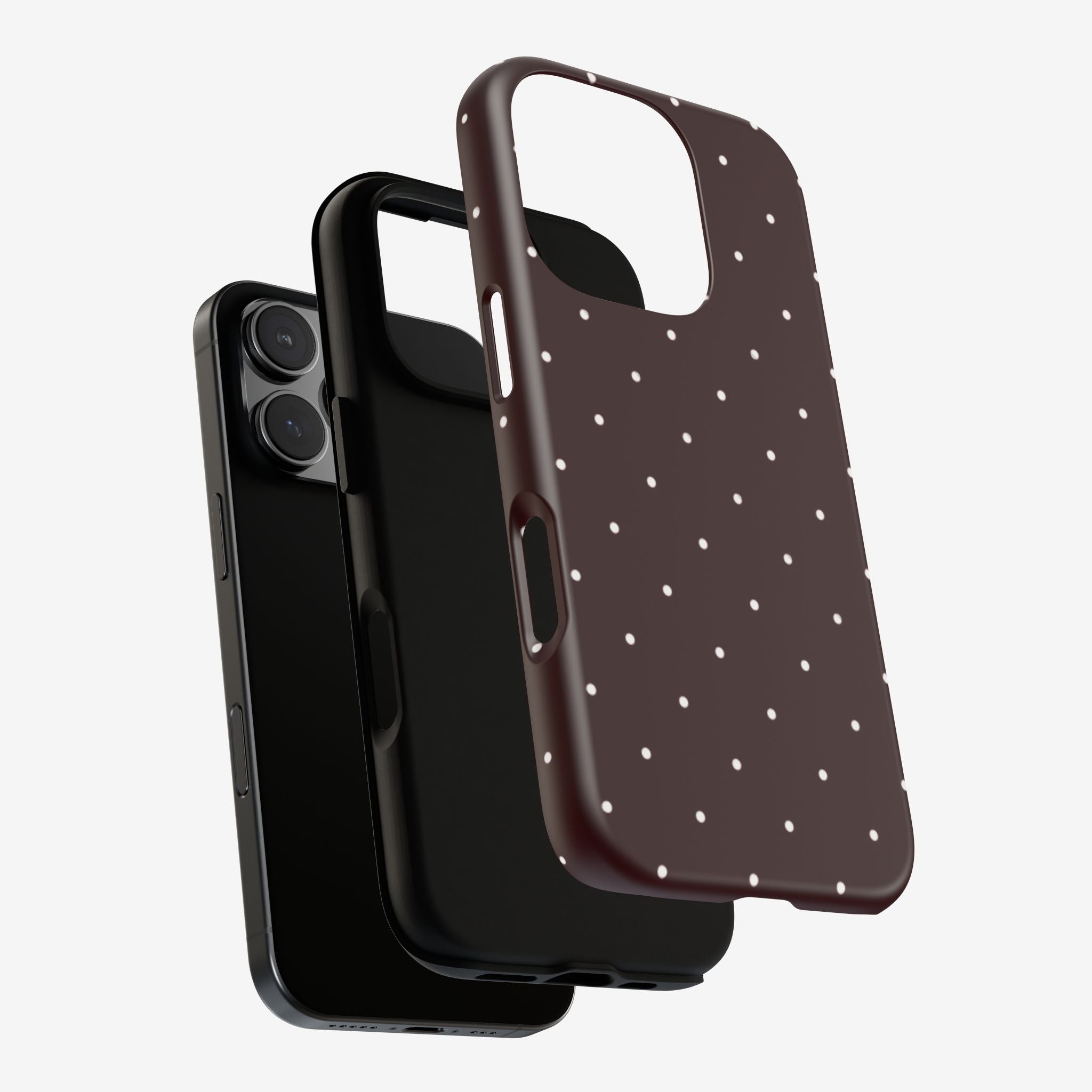 Berry Dots Premium Tough Shining Phone Case (Double Layer) Available For All iPhone Models
