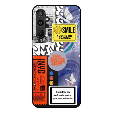Smile for Camera Glossy Case for Samsung Galaxy M16 5G