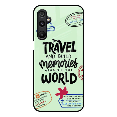 Travel Stamps Glossy Case for Samsung Galaxy M16 5G