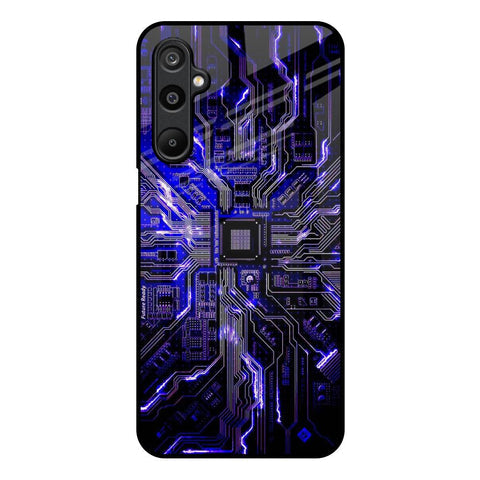 Techno Color Pattern Glossy Case For Samsung Galaxy M16 5G
