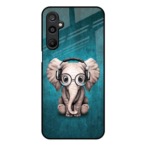 Adorable Baby Elephant Glossy Case For Samsung Galaxy M16 5G