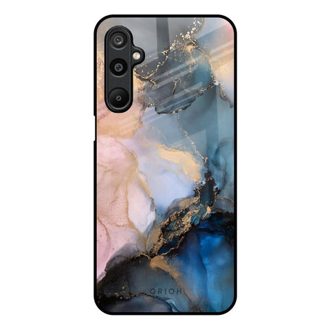 Marble Ink Abstract Glossy Case for Samsung Galaxy M16 5G