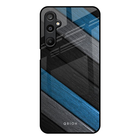 Multicolor Wooden Effect Glossy Case for Samsung Galaxy M16 5G