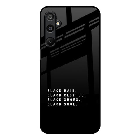 Black Soul Glossy Case for Samsung Galaxy M16 5G