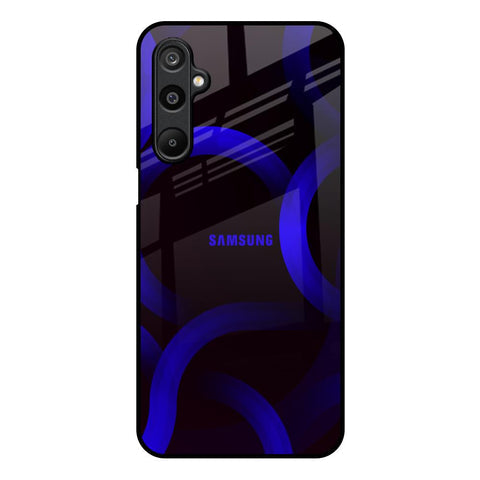 Blue Ring Light Glossy Case for Samsung Galaxy M16 5G