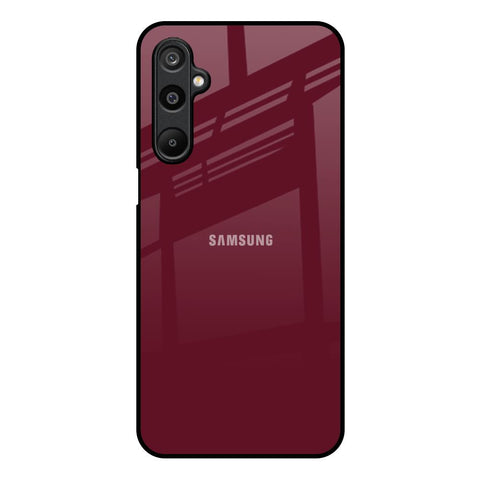 Classic Burgundy Glossy Case for Samsung Galaxy M16 5G