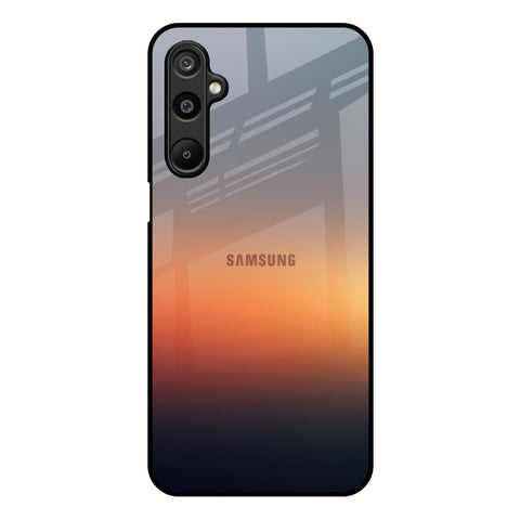 Aesthetic Orange Glossy Case for Samsung Galaxy M16 5G