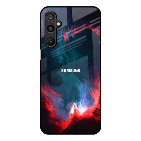 Brush Art Glossy Case For Samsung Galaxy M16 5G